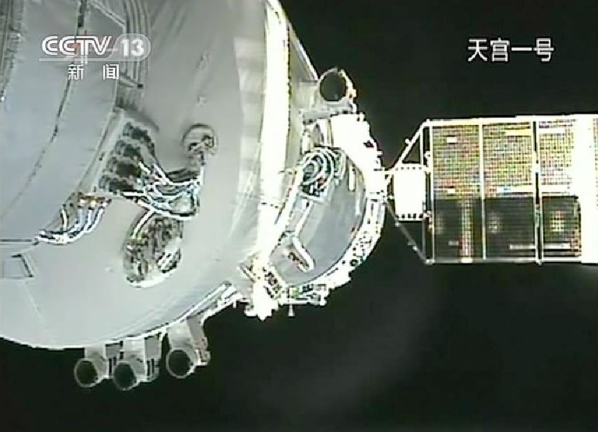 China Makes Second Successful Space Docking
